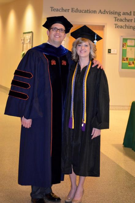 Ian - my living guardian angel (the wings are under the robe!)