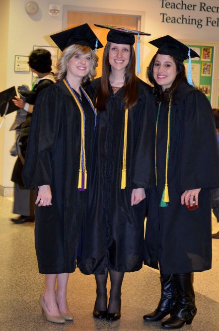 Friends who stood by my side :) Melissa & Christina