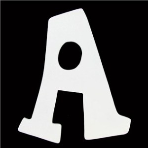 These are the letters I used: $2.99 reg price - use 40% off coupon or catch a sale = $1.79 each!