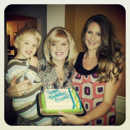 My best friend/adopted sister and adopted nephew Gavin "Jetpack". 